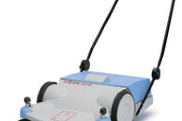 מטאטא מכני ידני כולל 2 מברשות צד